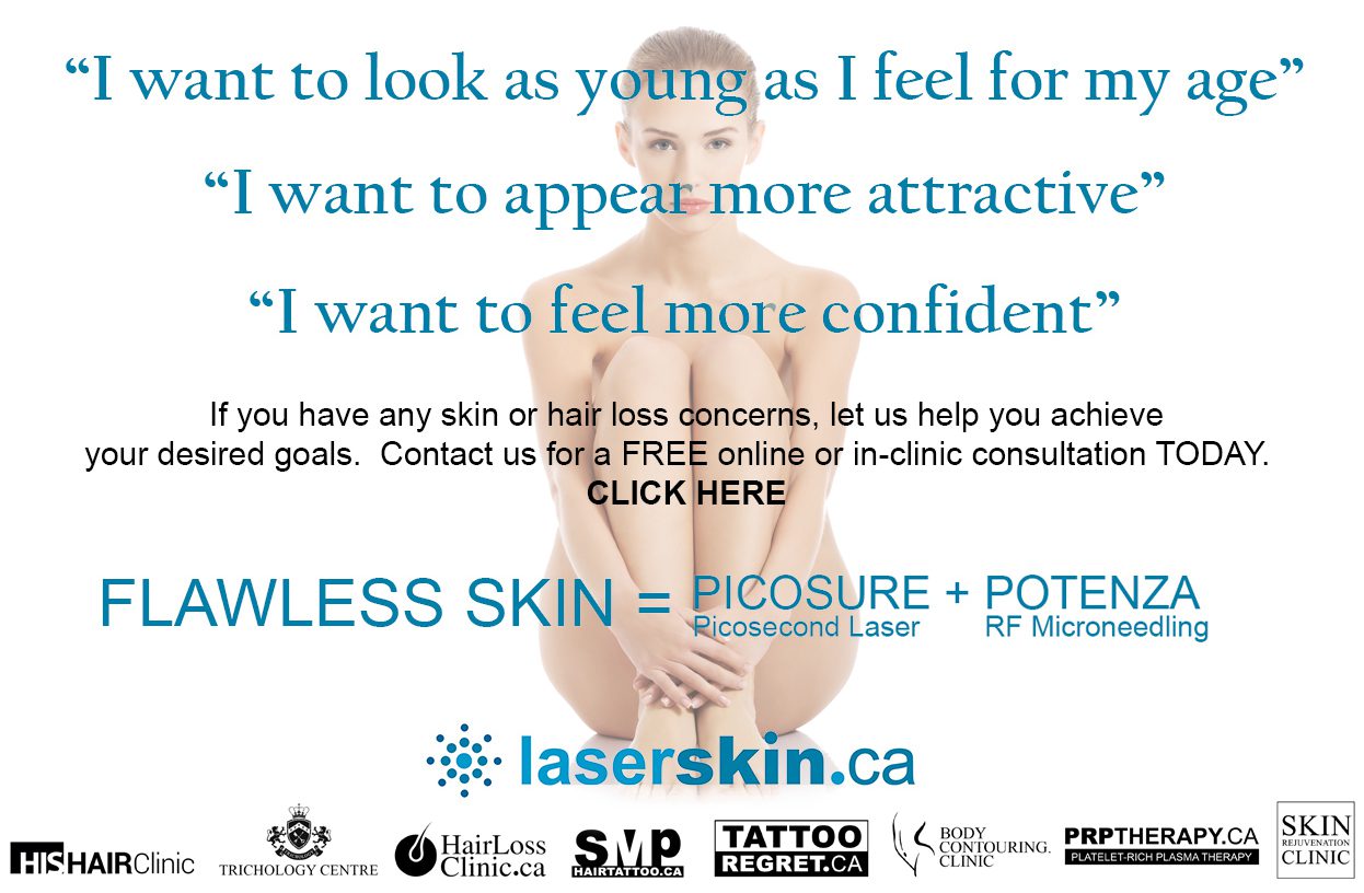 LASERSKIN.CA - laser hair removal Toronto - Skin Care Clinic - Trichologist - RF Microneedling