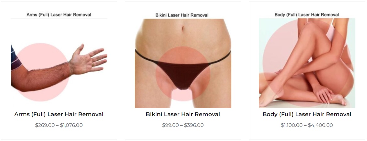 how much is laser hair removal