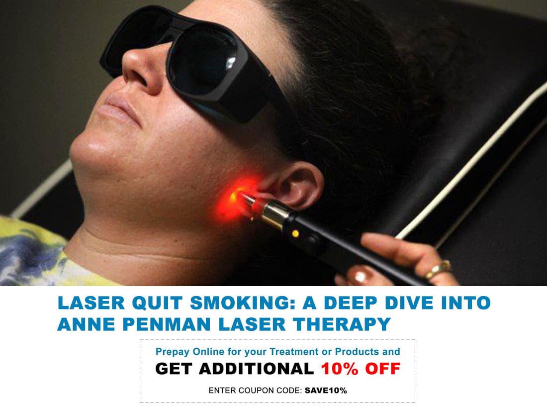 PRICING FOR ANNE PENMAN LASER QUIT SMOKING THERAPY